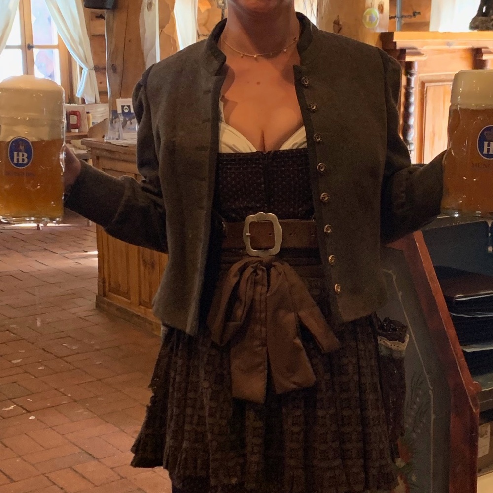 v i n t a g e :: Austrian Traditional Wool Knit Jacket Cardigan Sweater